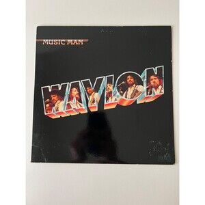 Waylon Jennings Music Man LP Promo VG 1980 RCA AHL1-3602
